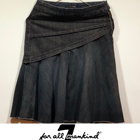 7 For All Mankind Dresses & Skirts - Very cute 7 for all man kind denim skirt
